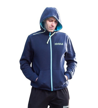 Bluza JOOLA HOODY DANNY z kapturem granatowo-błękitna