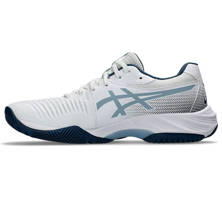 Buty Asics NETBURNER BALLISTIC FF 3 biało - granatowe  rozm.13 US (46 eur) - wyjątkowa okazja