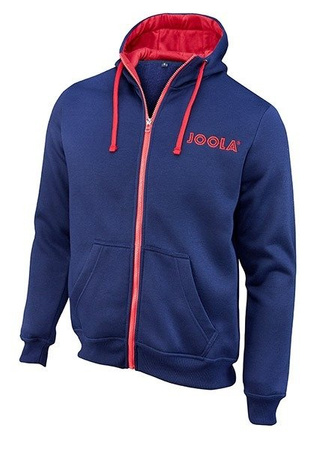 Bluza JOOLA HOODY DANNY z kapturem czerwona