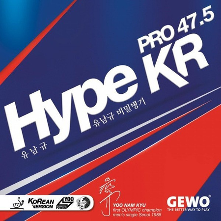 Okładzina GEWO Hype KR Pro 47.5, czarna 2.1mm