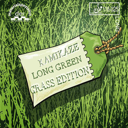 Okładzina Materialspezialist  Kamikaze Long Green Grass zielona